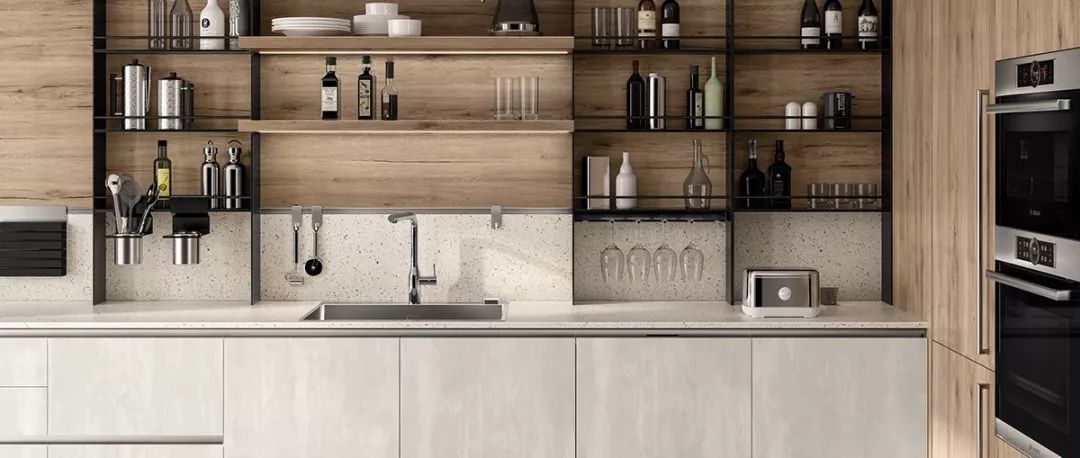 开放式厨房设计美学与实用兼具-92