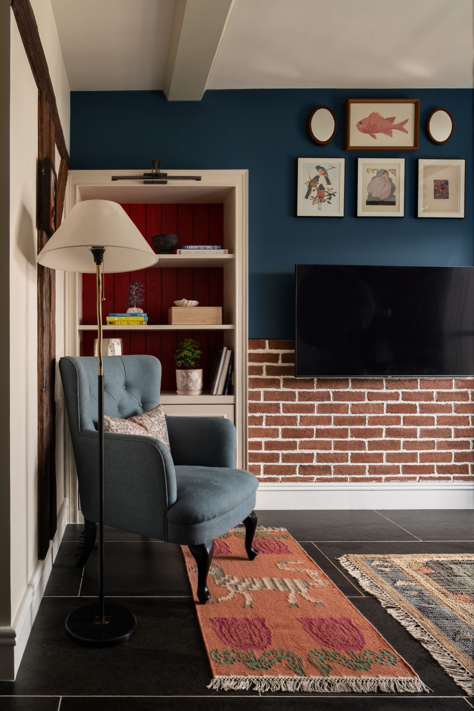 Mumbai公寓改造为英式乡村风住宅丨印度丨孟买Olive Roof,创始人Shraddha Shah-14