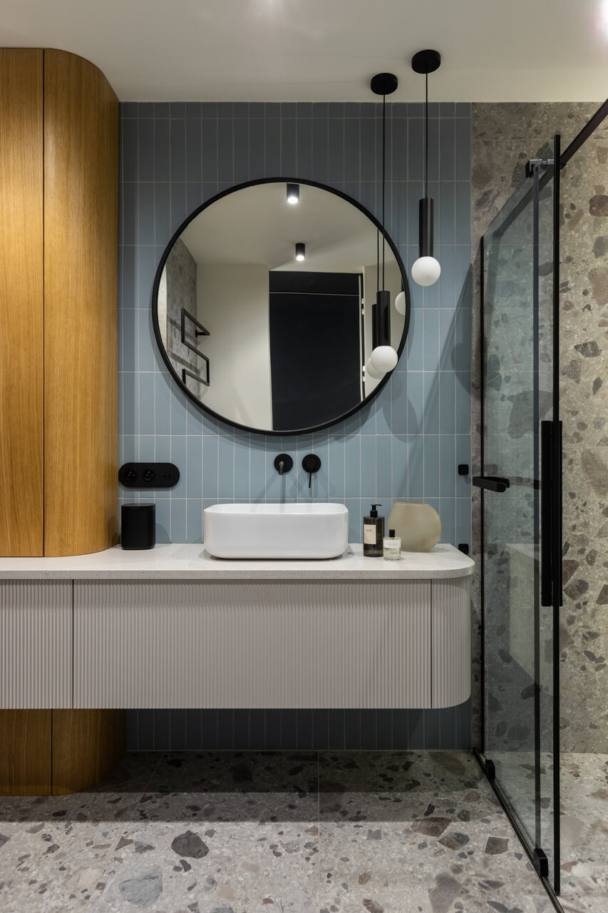 110-metrowe mieszkanie na Mokotowie z elementami w stylu vintage - PLN Design-1