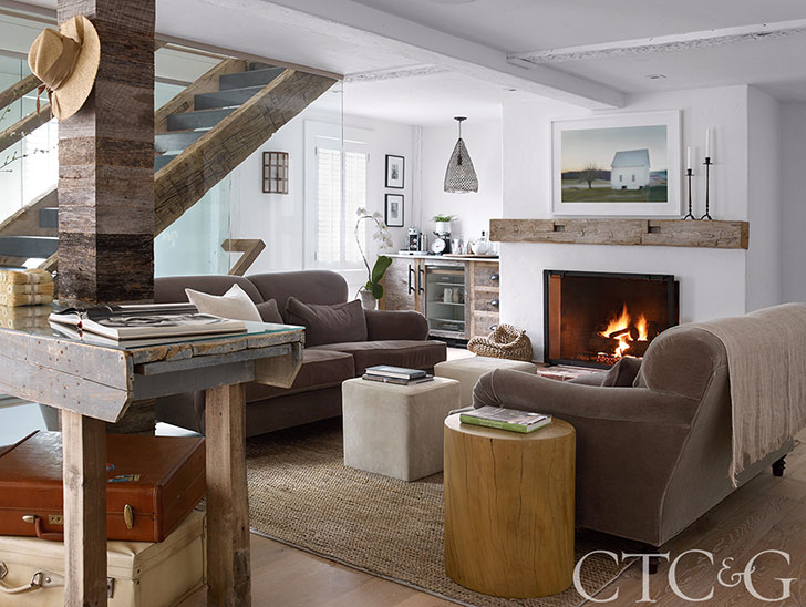 美国康涅狄格州老磨坊遗址的乡村住宅-1