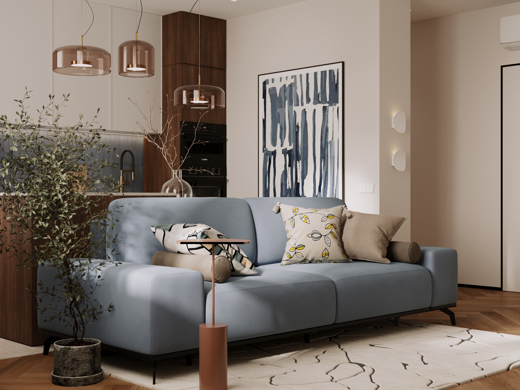 LEVADA 50㎡公寓设计项目-9