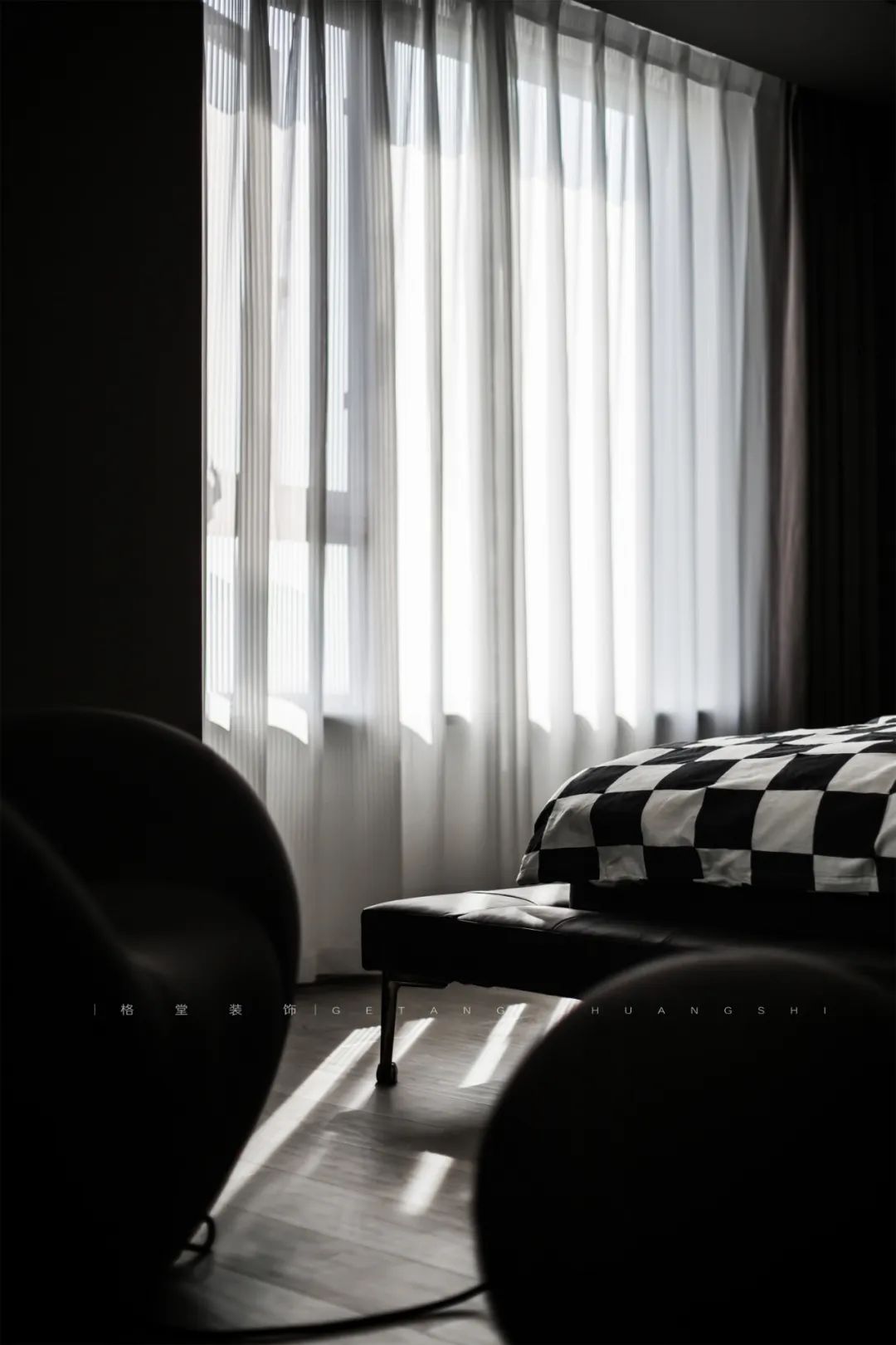 黑白灰的纯粹美学 · 常山桑园小区现代简约家居设计丨许亚彬-100