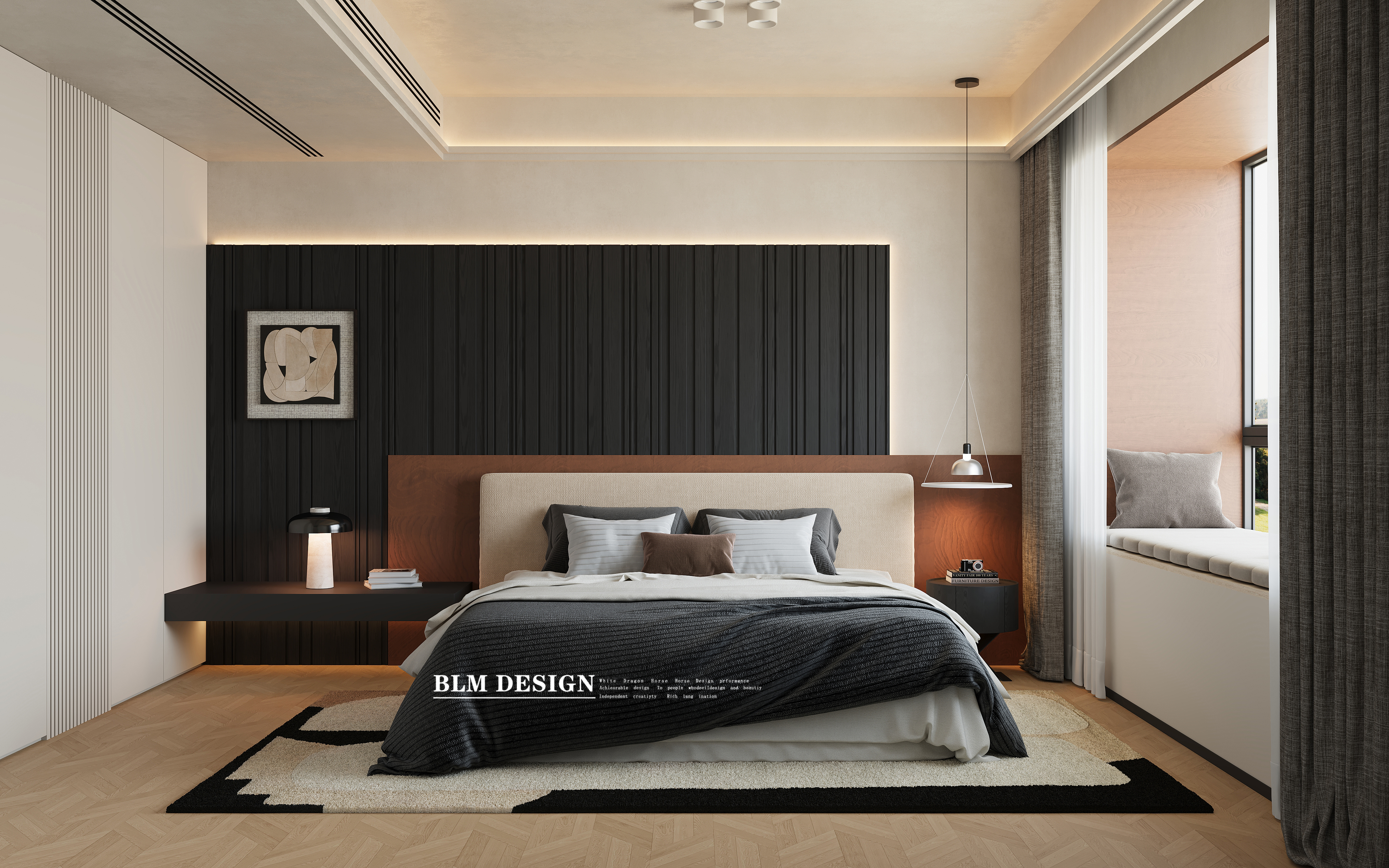 现代风——白龙马效果图-2