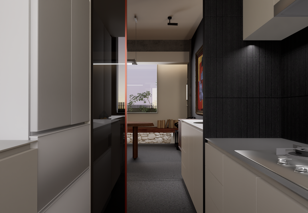 350㎡排屋:设计师的度假“民宿”-29