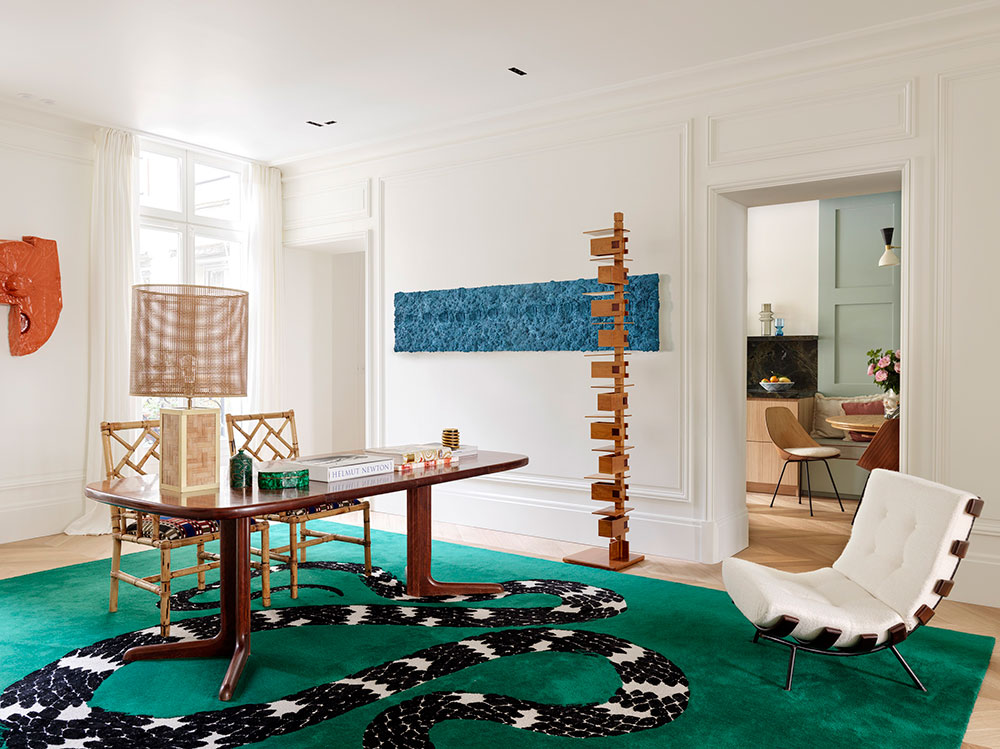 巴黎中心时尚公寓，百年建筑与现代设计的完美结合-5