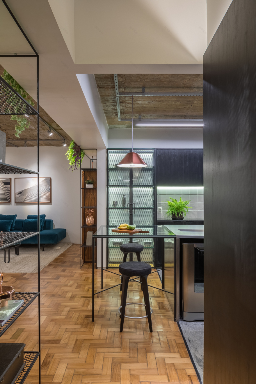 巴西利亚现代主义别墅,以“第六味”Umami 为主题打造生活空间-19