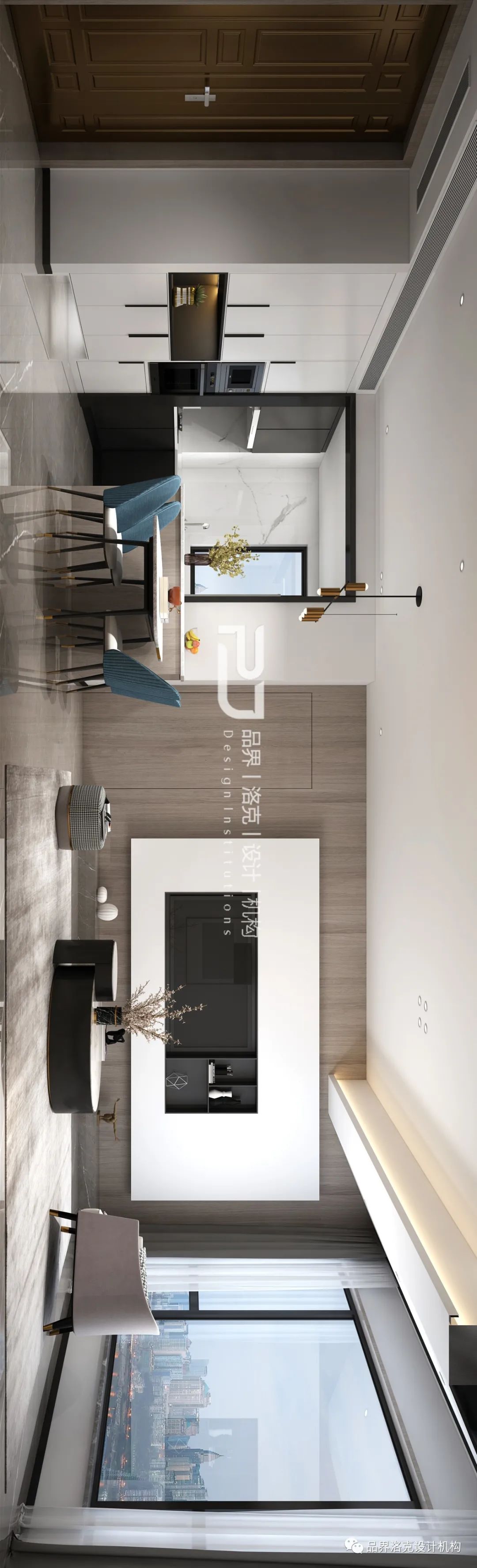 品界洛克新作 | 常宁新区 130㎡现代风格家居设计-14