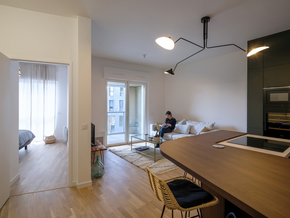 法国雷恩 Ascension Paysagère 住宅综合体 | 绿色河畔的高密度建筑设计-72