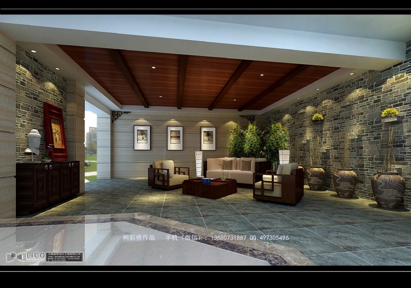 惠州市万林湖罗总别墅-7