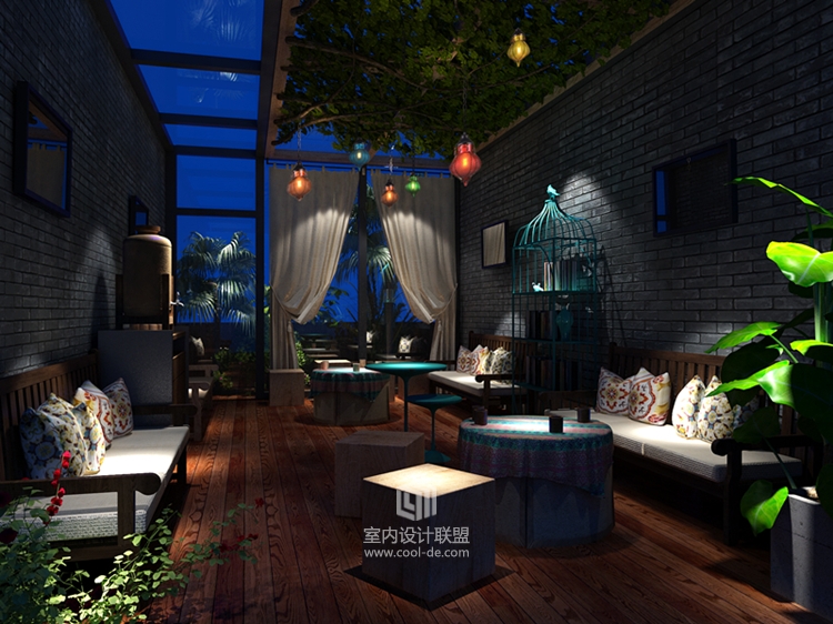 火锅餐厅设计-南昌蒙骨王餐厅设计-7