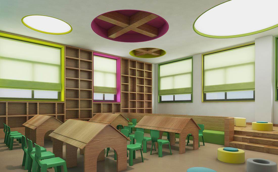 有所空间&原创设计『奥山怡景苑幼儿园设计-12