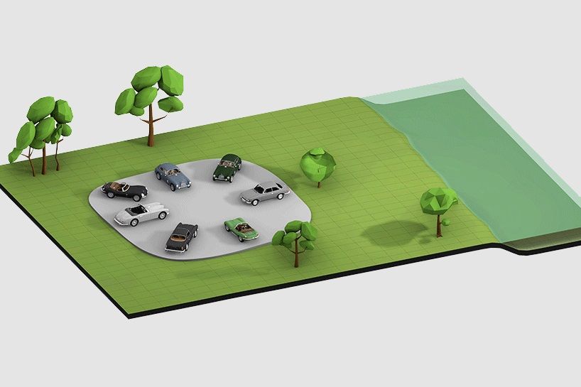 英国 Aston Martin 汽车展示厅绿色地下空间设计-7