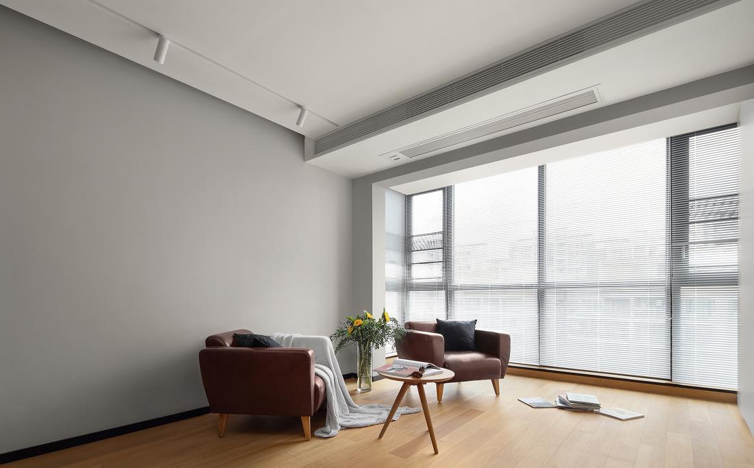 原木风去客厅化设计-37