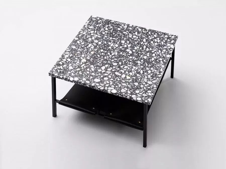 水磨石与黄铜 打造高级感家居-7