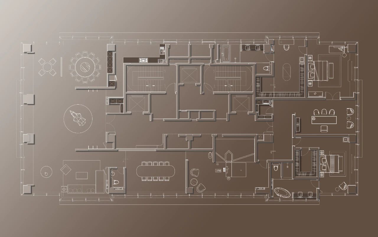 南京中驰AND名人客厅及展示样板间丨中国南京丨DSA点实建筑-69