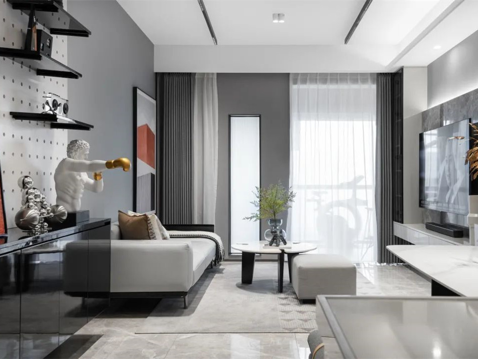 雅居乐花都工业大道情景样板间丨研质建筑装饰设计（广州）有限公司-3