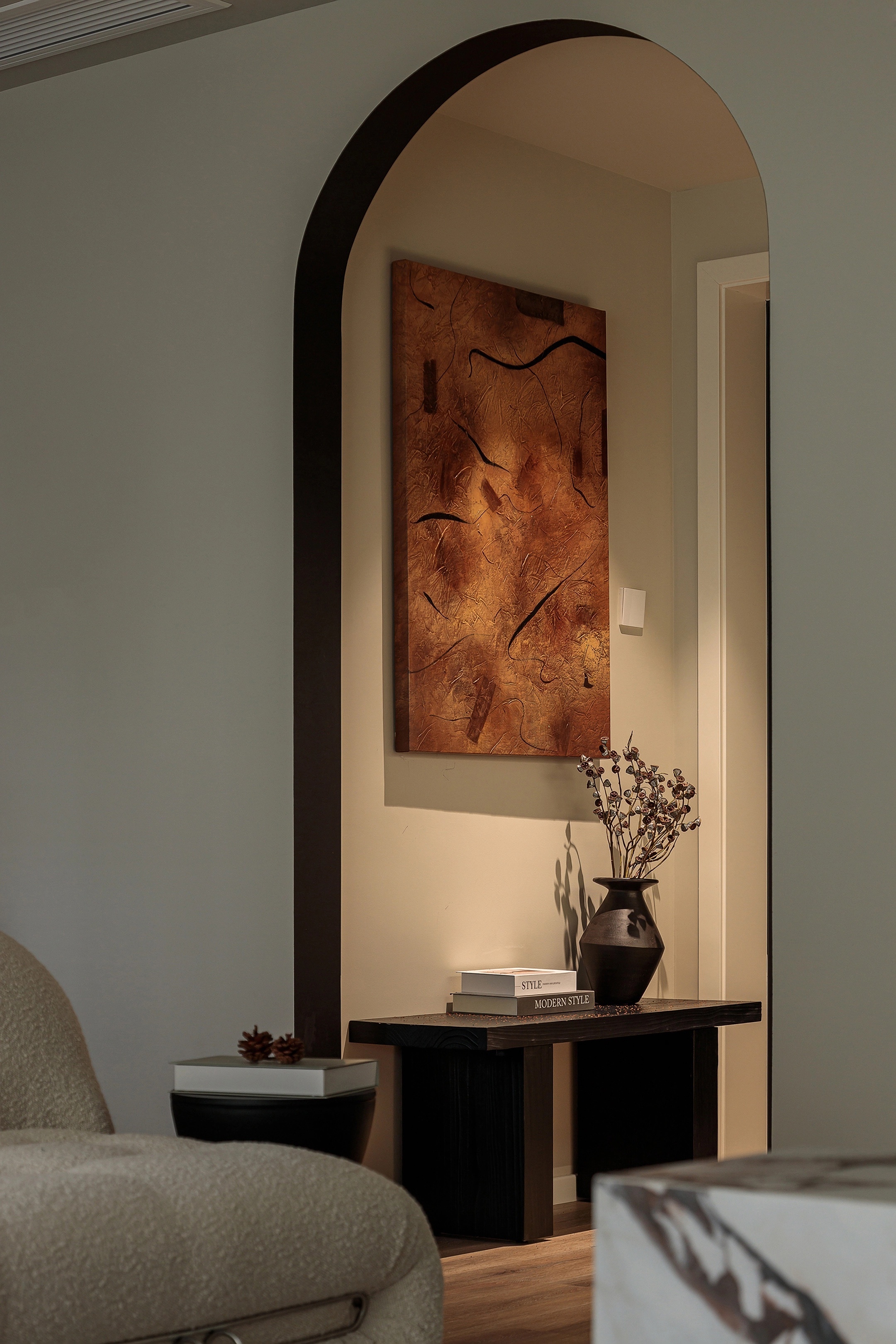 120m²中古侘寂 · 落地一套家居博主的家丨中国眉山丨壹佳一舍设计-0