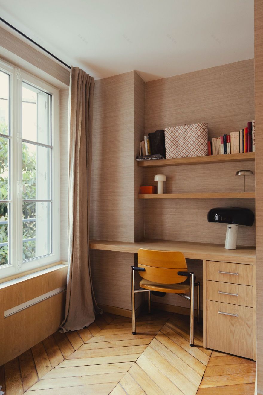 巴黎58平米公寓翻新项目丨法国巴黎丨巴黎室内建筑工作室Maison Baumann-28