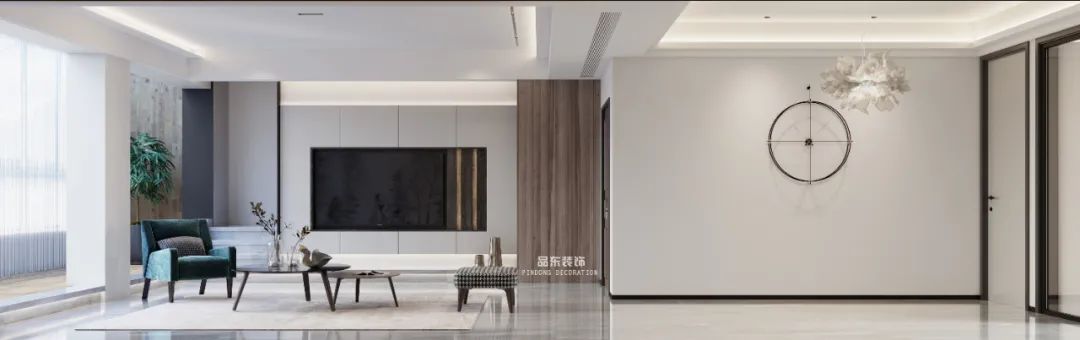 现代简约风格的艺术生活空间丨中国台州丨品东装饰-103