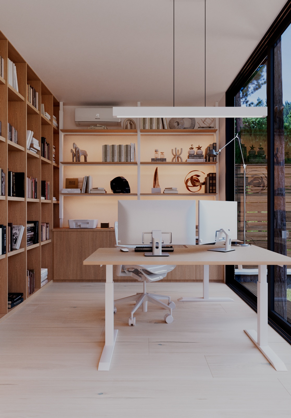 Garden Office Project & Outdoor Wellness area-7