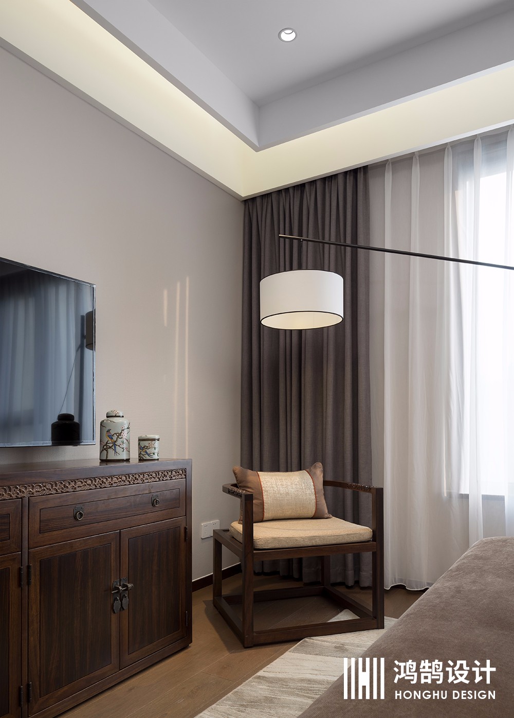 220m²新中式别墅——观•亭  鸿鹄设计-20