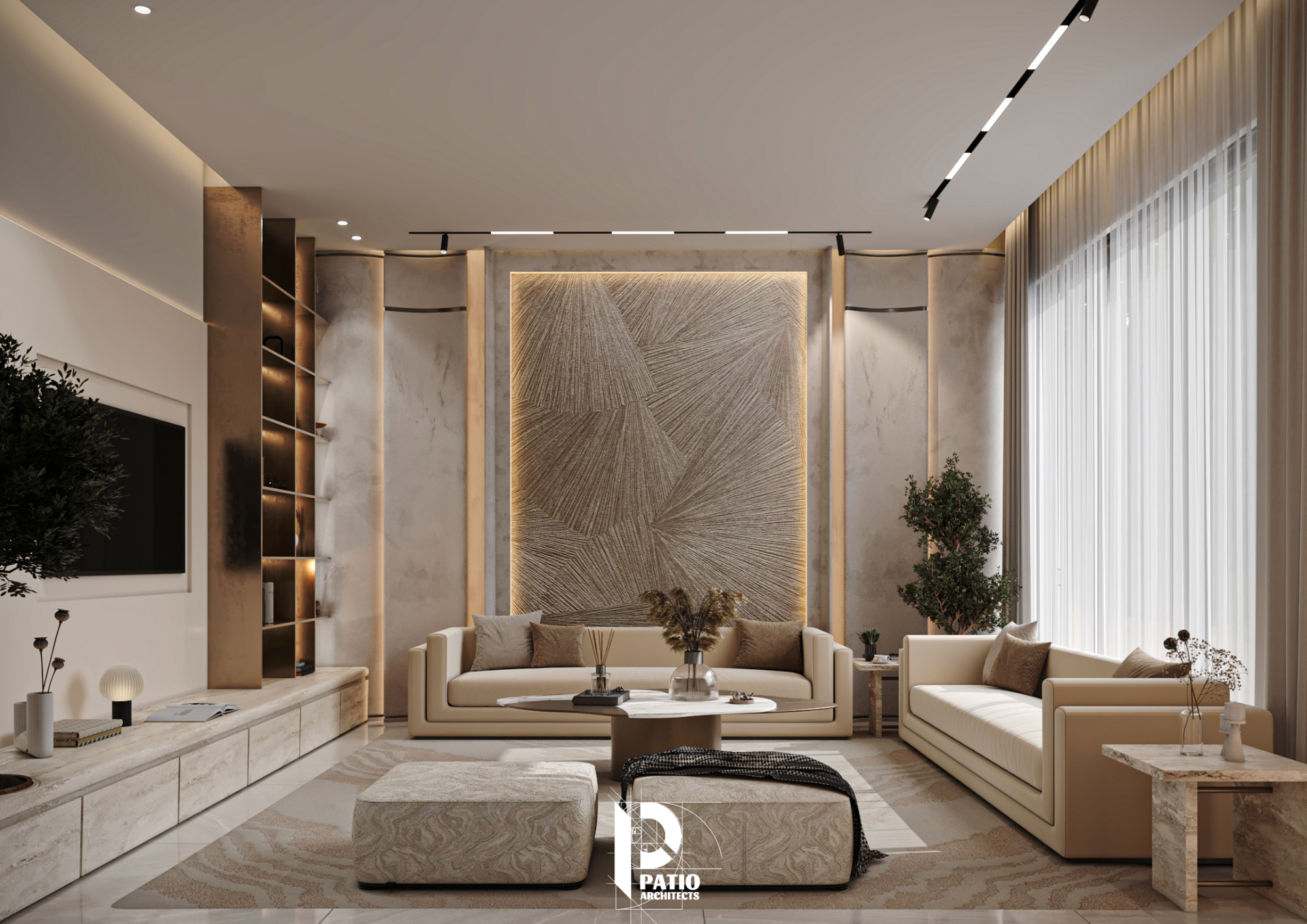 Family Living Interior – Residential Project-5