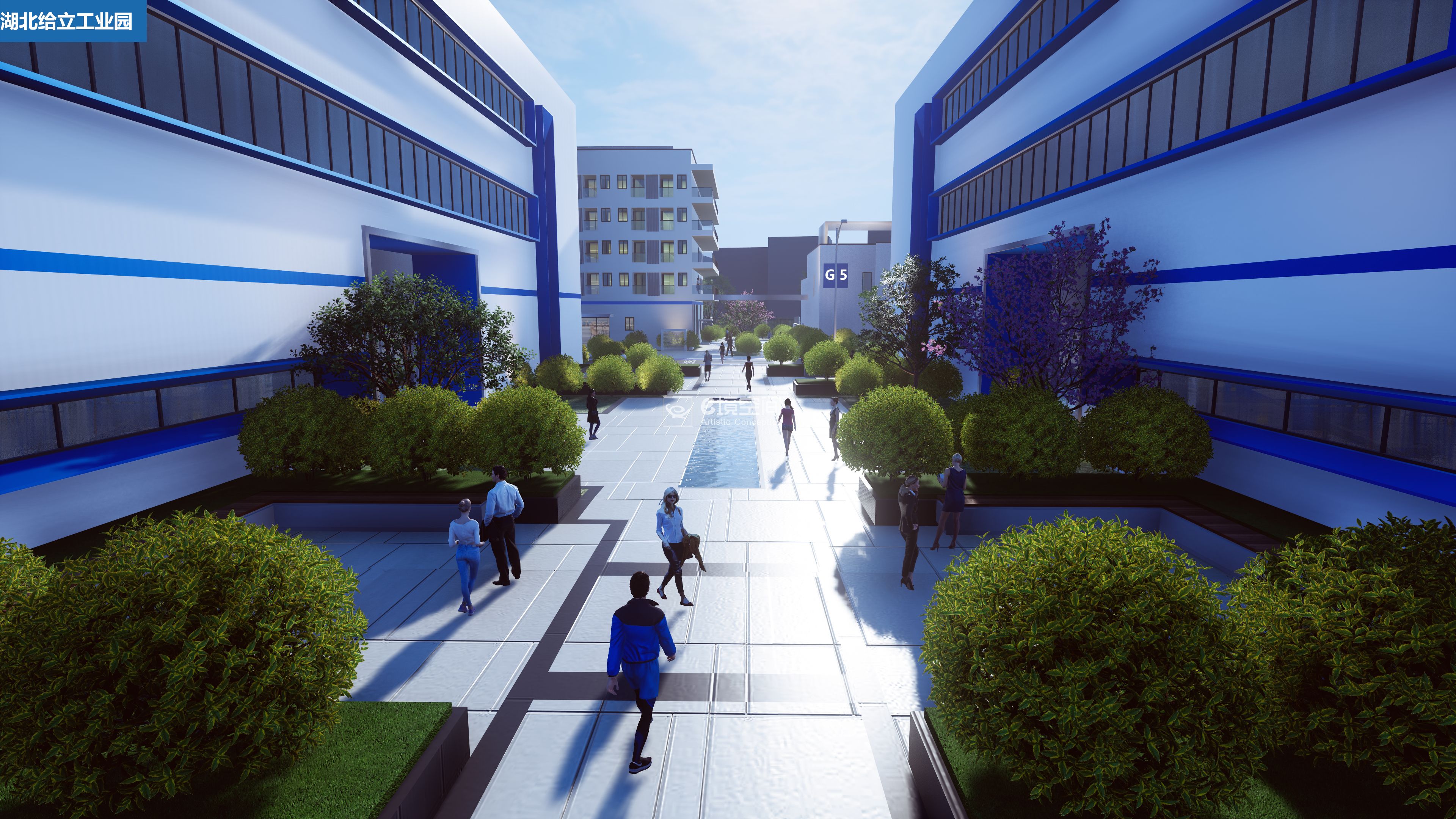 分享e境空间最新湖北区案例，给立金刚石新工厂设计-4