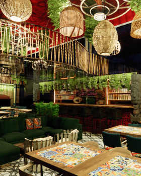 Santa Cabrona Mexican Restaurant Design