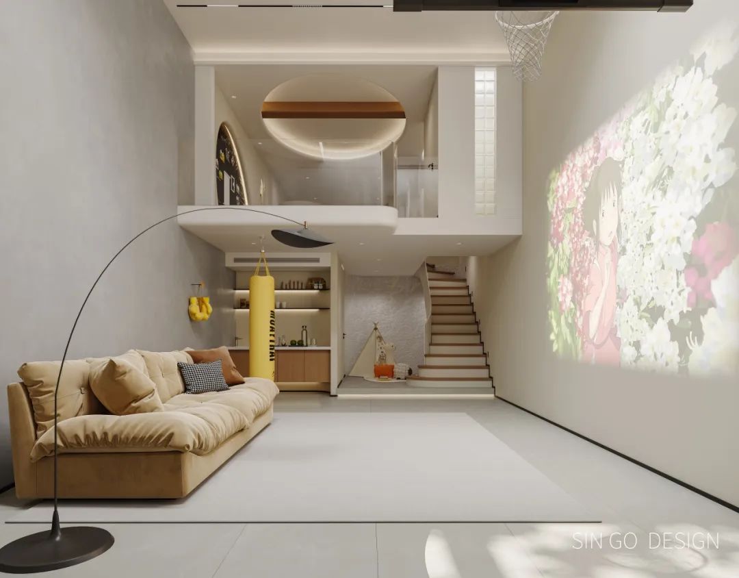 90 后潮人夫妻魔法城堡之家设计-18