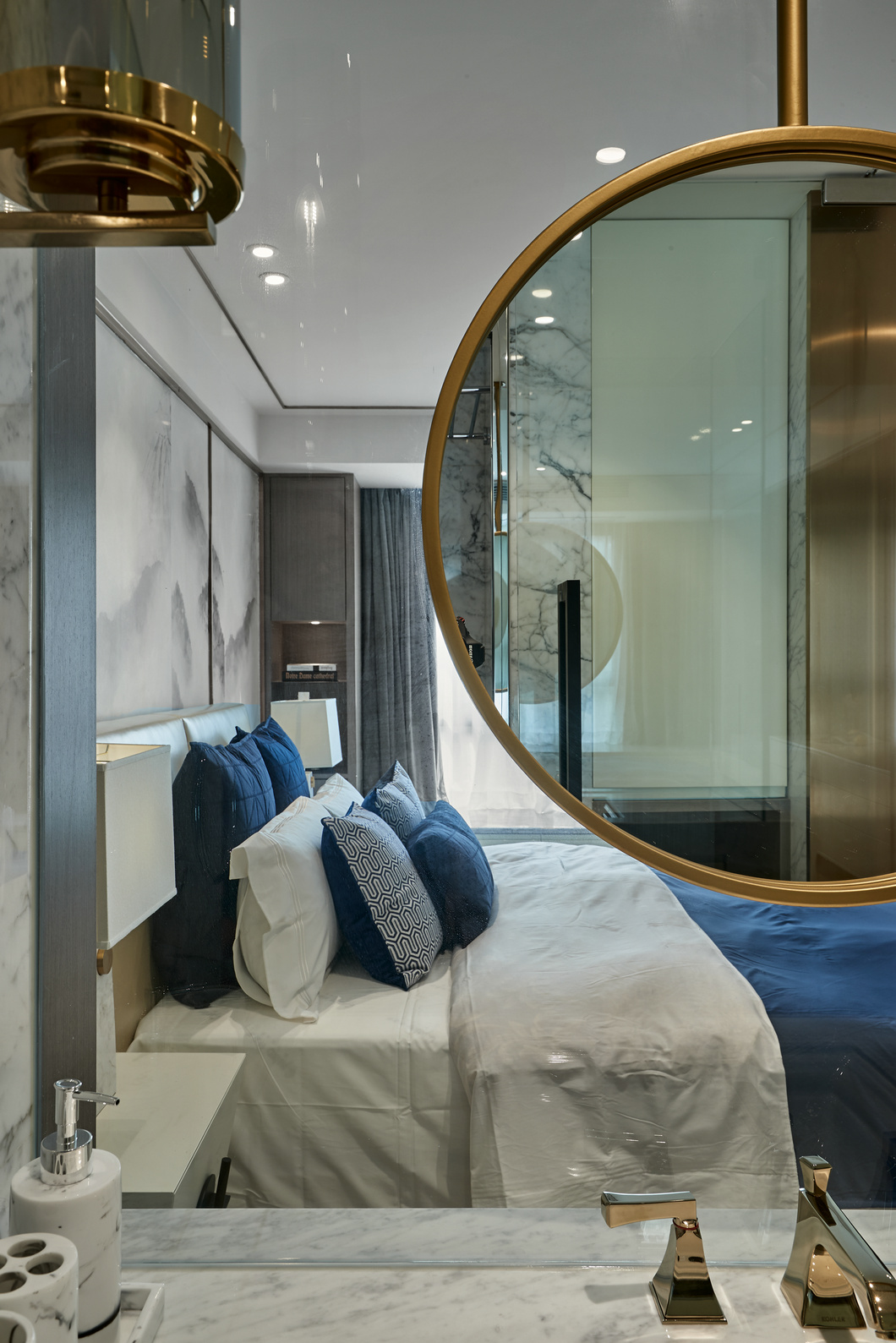 杭州农迁房里的中式世外桃源 | 精致选材与独特品味-26