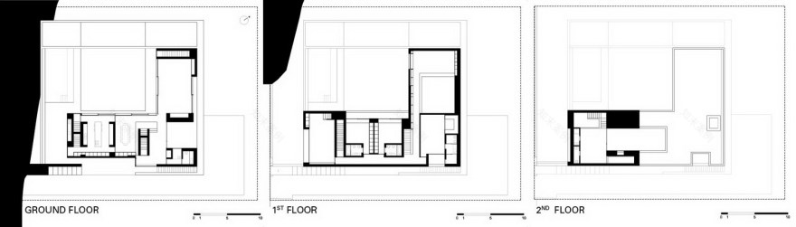 倾斜灰色魔方——葡萄牙现代住宅设计-22