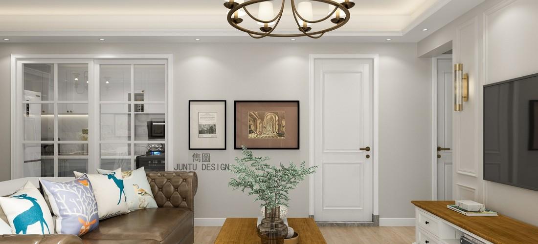 广州盈翠华庭唐宅美式家居改造-6