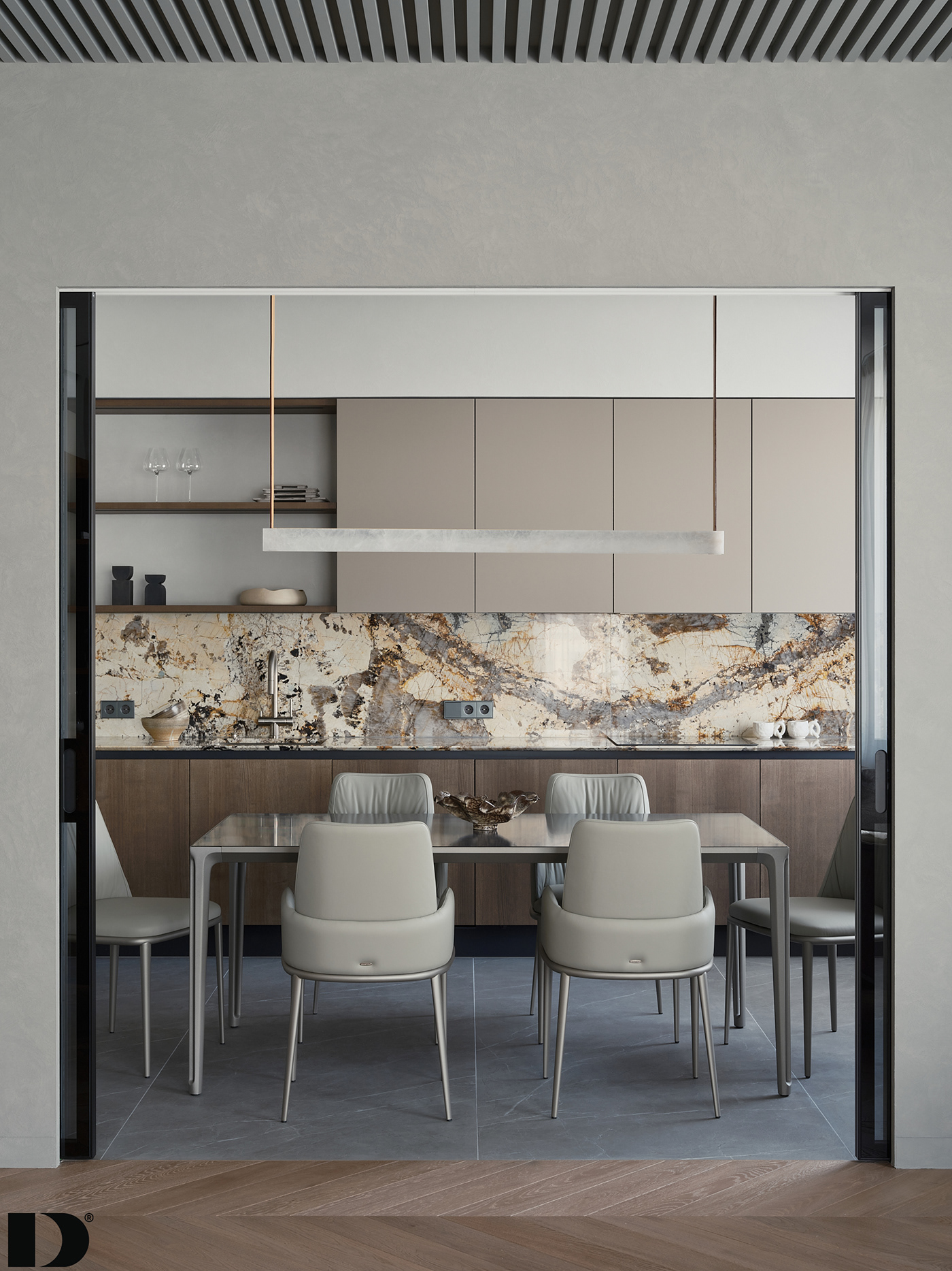 圣彼得堡高档俱乐部会所公寓室内设计丨俄罗斯圣彼得堡丨DE&DE STUDIO-4