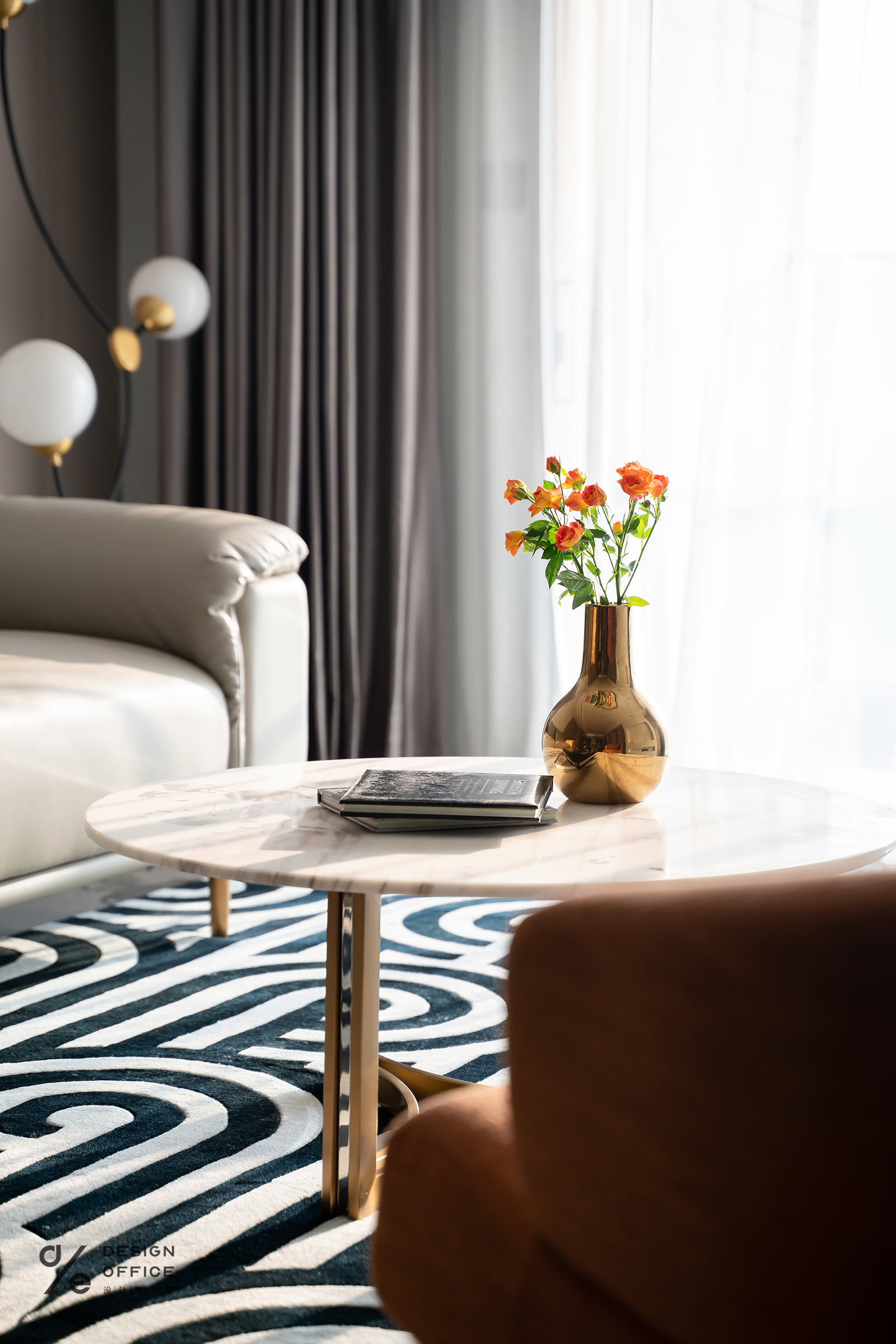 130㎡混搭风,找到烟火气与高级感的平衡点丨DE设计事务所-5