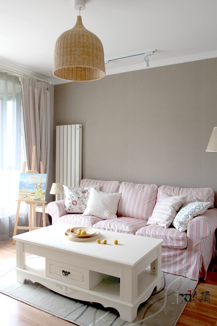 北京阎村乐活城 80 平现代美式家居,自由不羁的清新文艺风-14