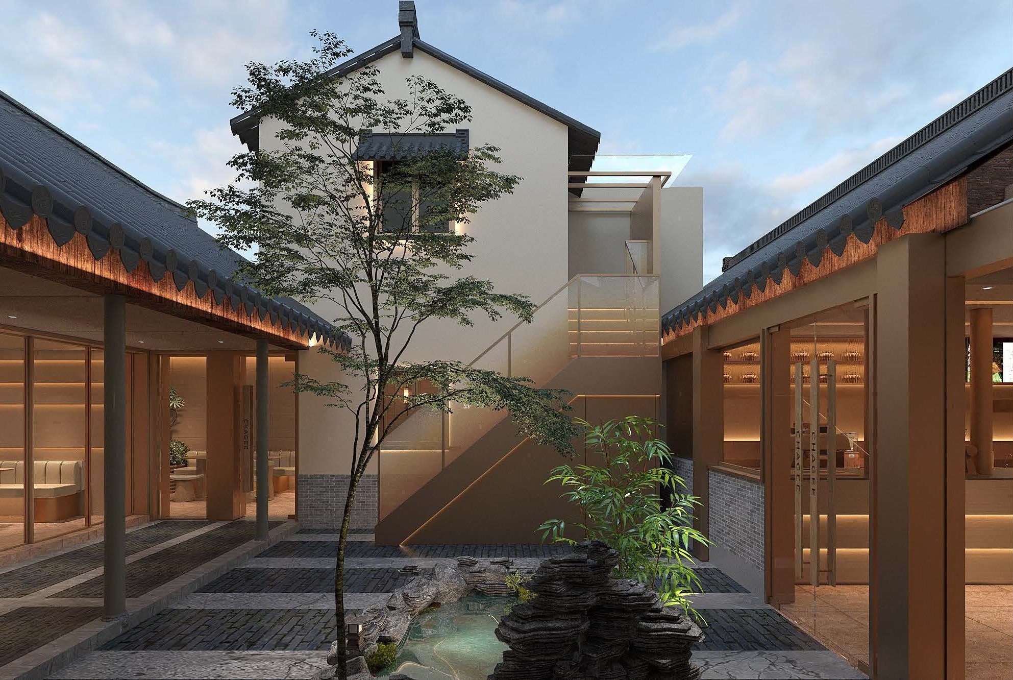 霸王茶姬扬州店（注：CHAGEE一般指霸王茶姬，这里结合语境推测是指其在扬州的门店，具体需根据实际情况确定） 丨中国扬州-9