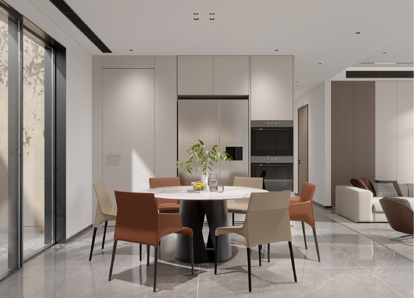 现代别墅效果图展示1-10