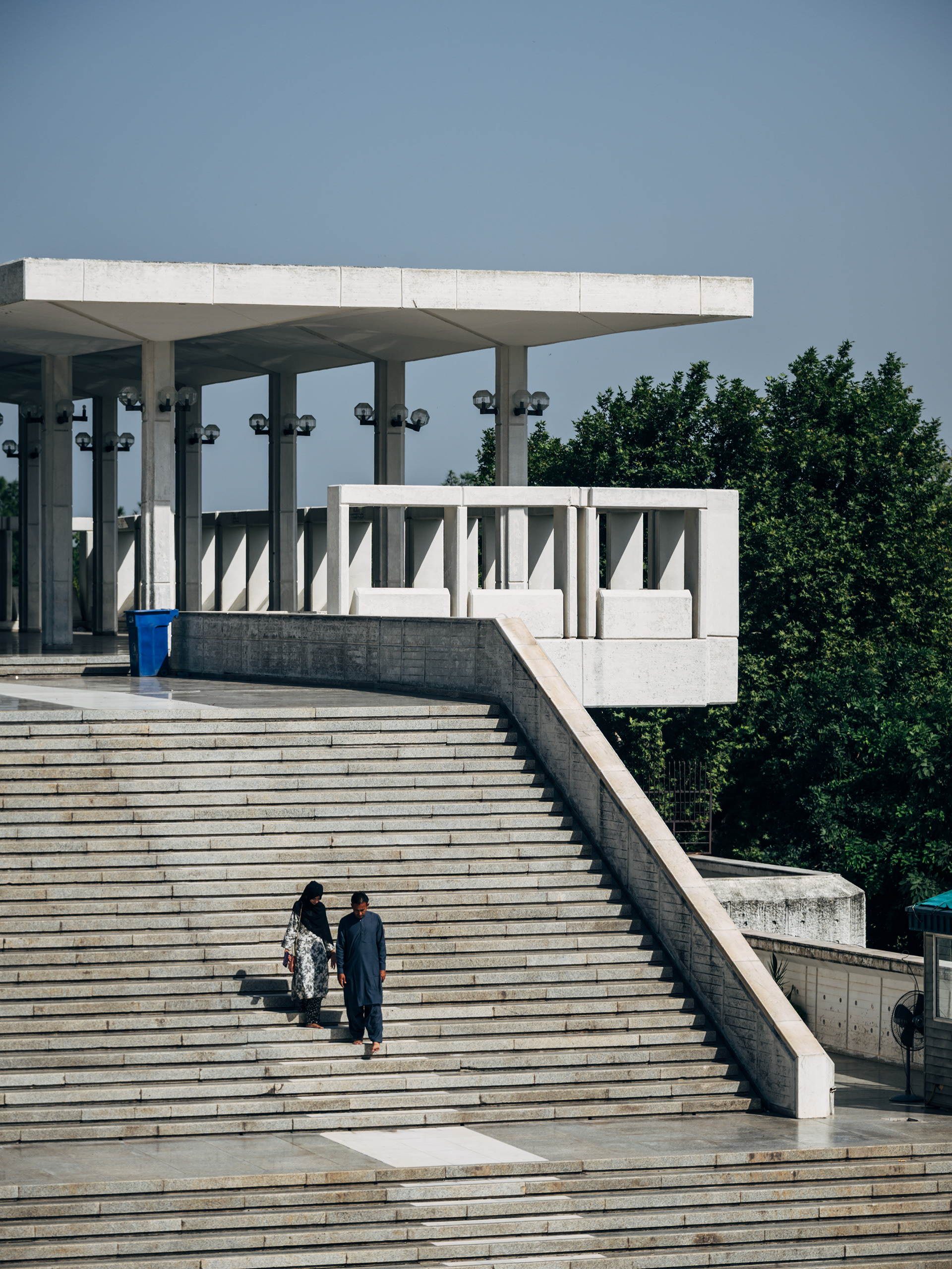 Faisal Mosque（费萨尔清真寺）丨巴基斯坦伊斯兰堡丨土耳其建筑师Vedat Dalokay-11