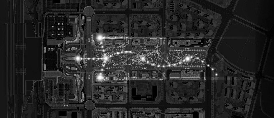 山水光影·四川宜宾高铁站双子塔设计-29