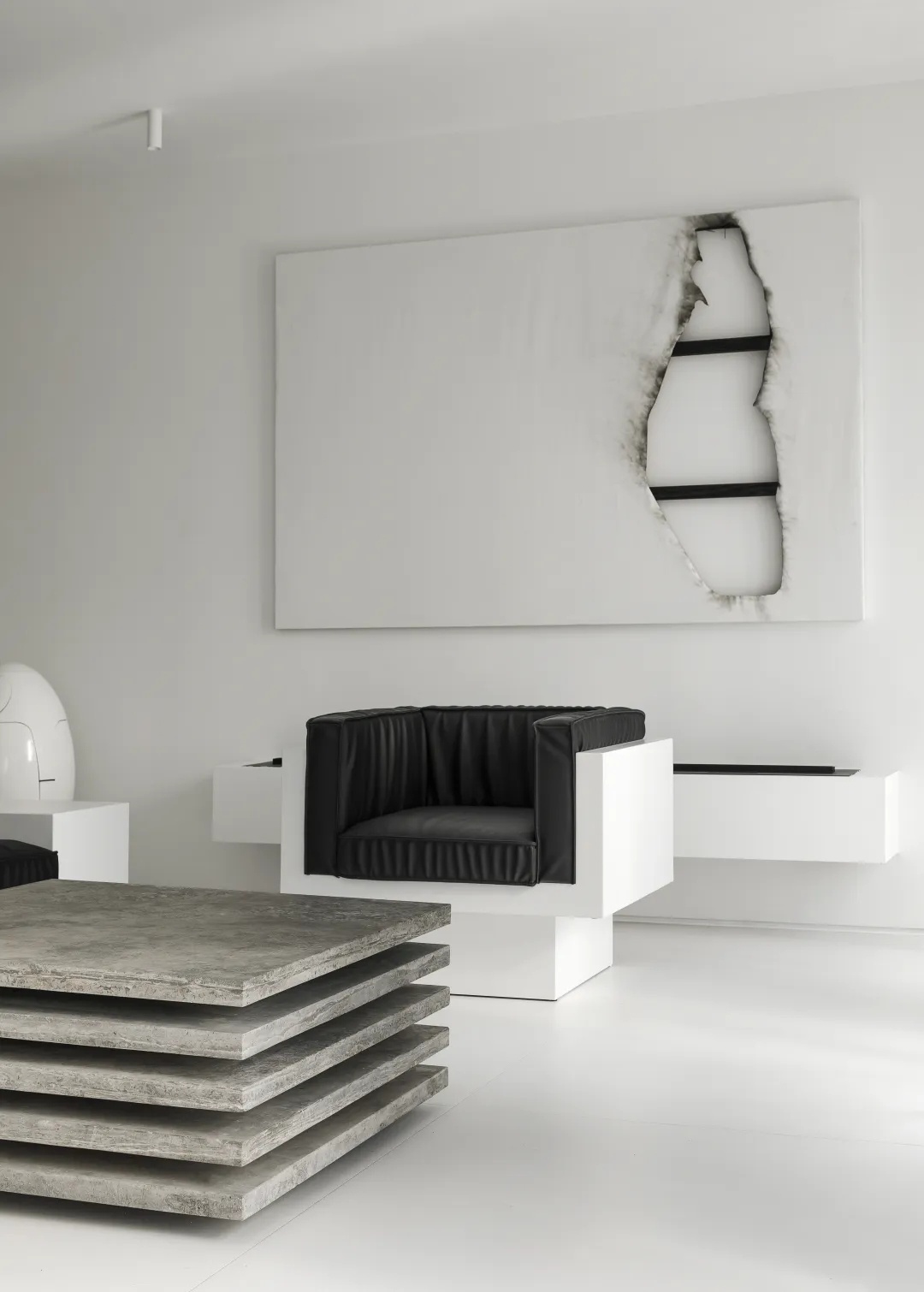 极简艺术感的家丨中国北京丨NOTHING DESIGN-54