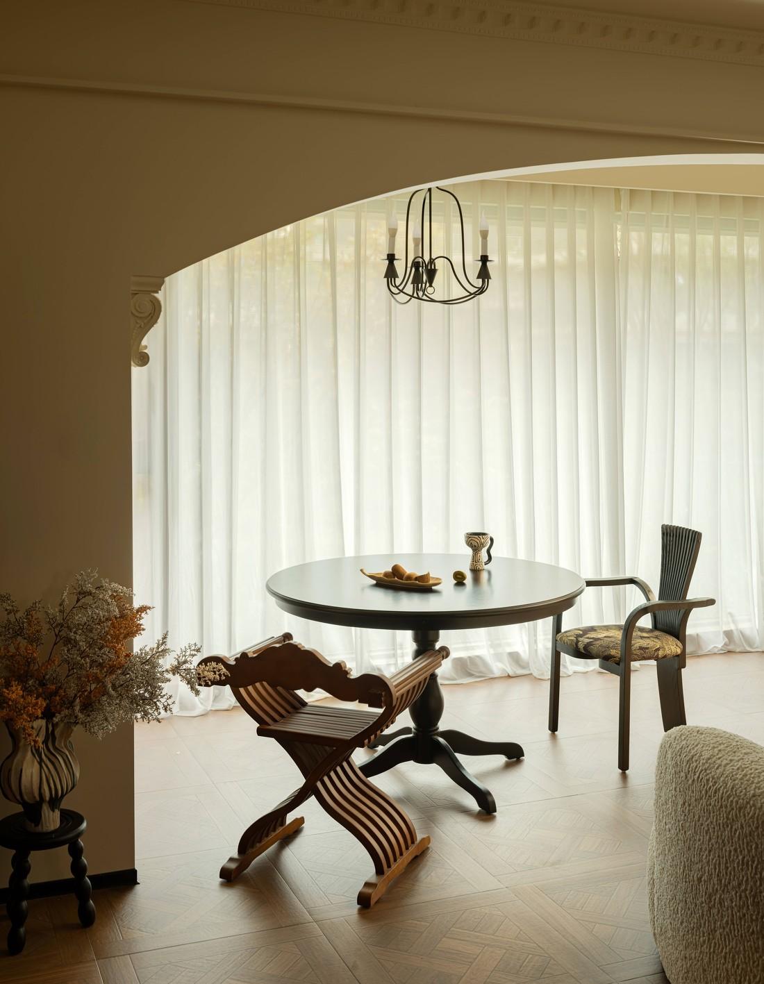 锦江悦府·法式复古风·平衡结构与精致优雅-10