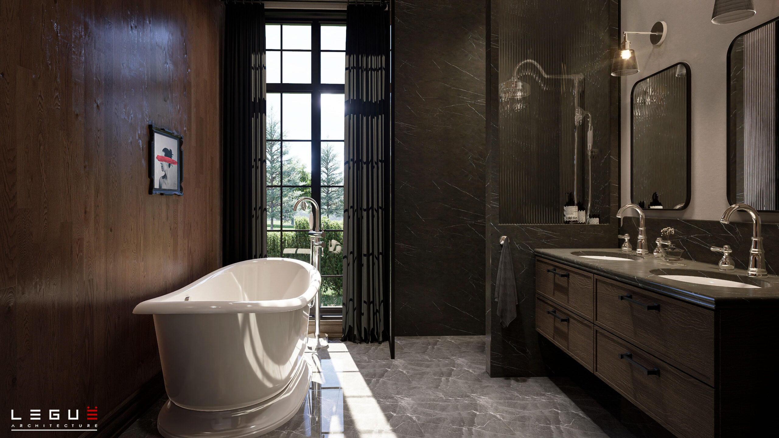 房屋平面图 Ë·255D丨Leguë Architecture-51