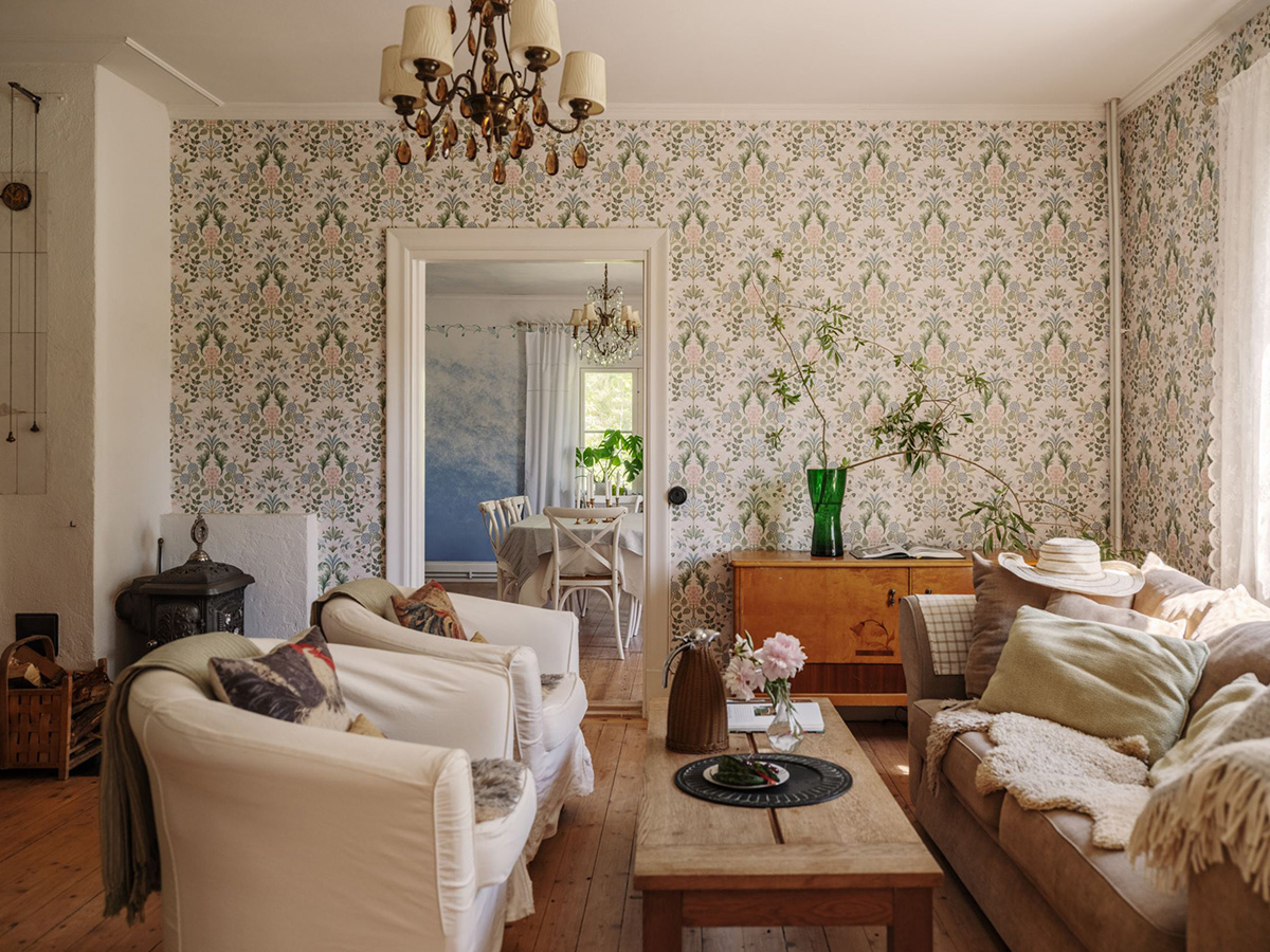 瑞典老村校改造的大型明亮别墅-2