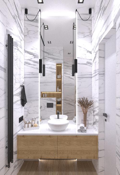 172㎡郊区住宅极简风设计项目-56