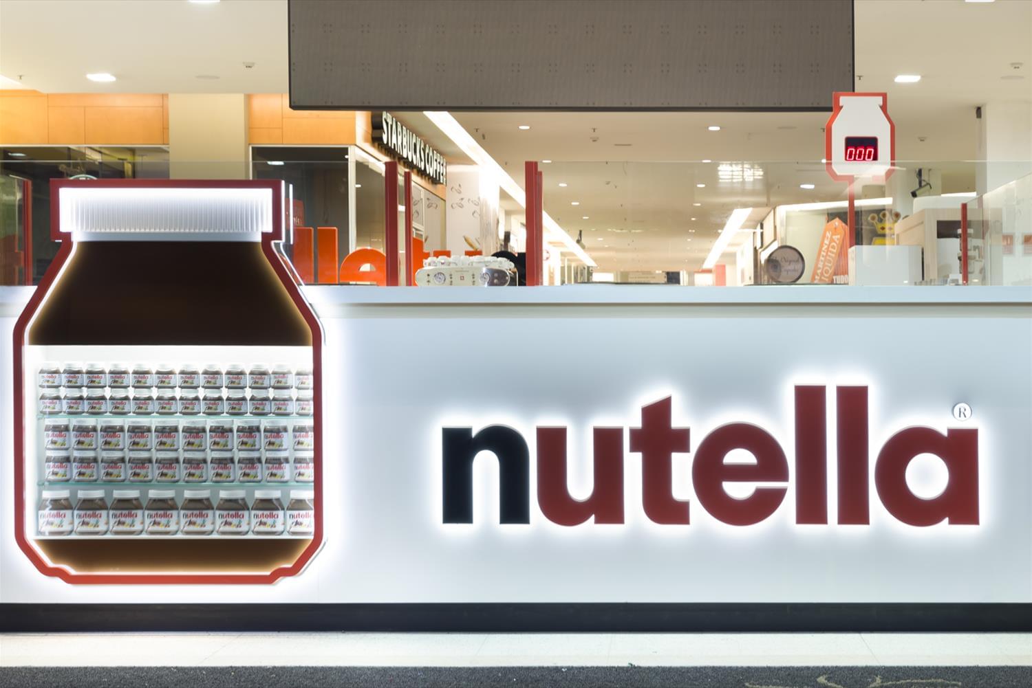 巴西 Shopping Top Center 的 Nutella 商亭-2