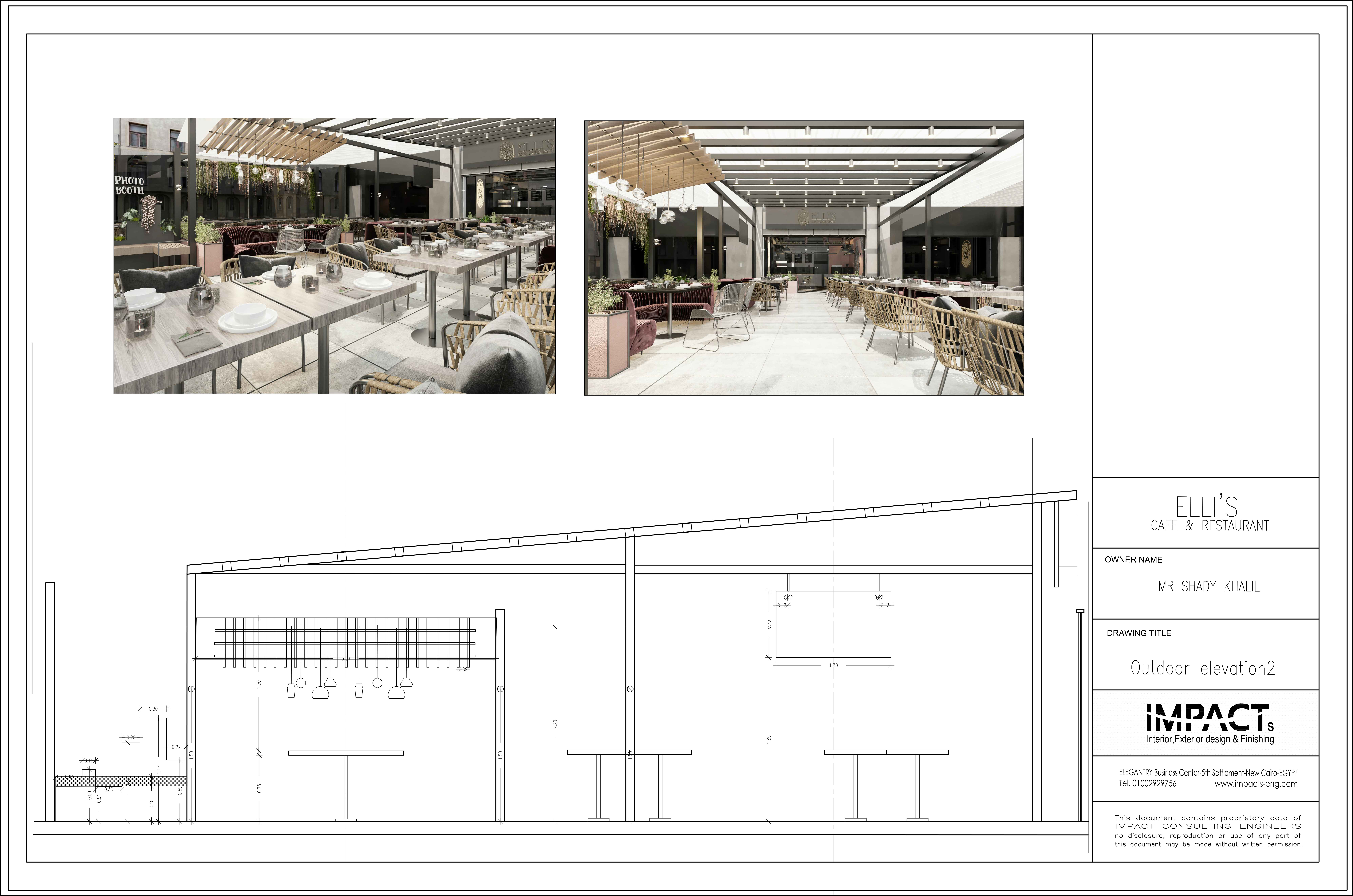 Cafe | Restaurant Shop Drawings-10