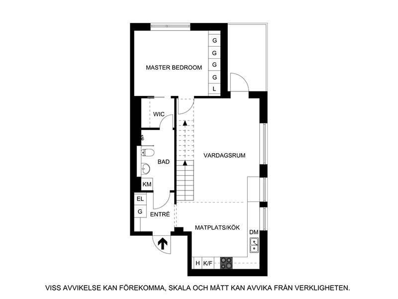 瑞典绿色乡村一居室公寓 | 露台与屋顶花园的时尚居所-19