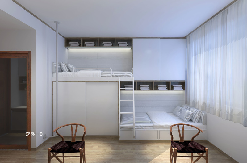 200 平米现代中式入住家装-54