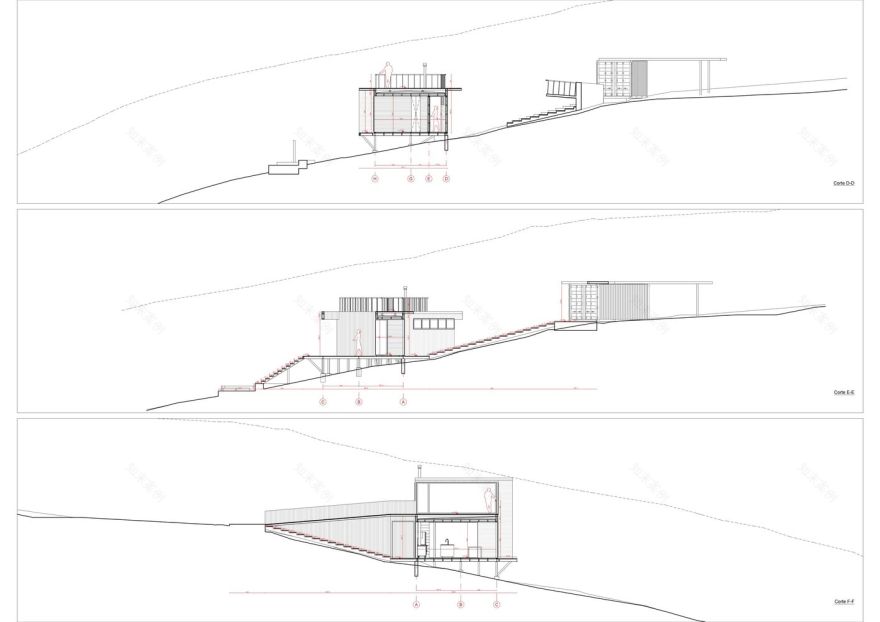 S House · 融合自然风景的现代木结构住宅设计丨智利丨nicolasCRUZarquitectos-41