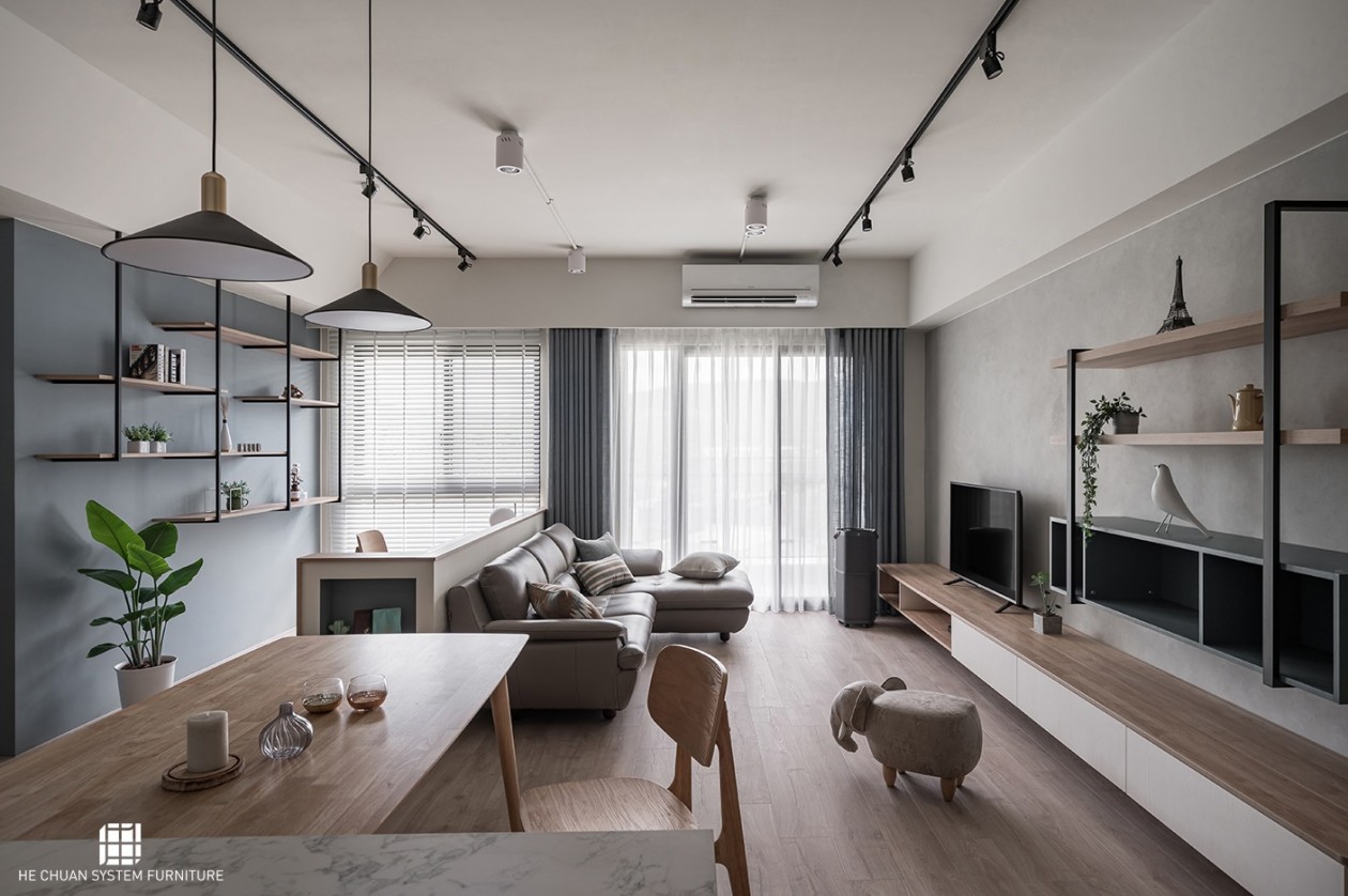 《好时光》简约空间设计，放大视野、调和气息-5